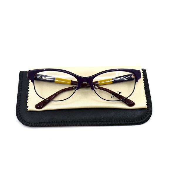 100% AUTHENTIC OAKLEY OX1108 EYEGLASSES DARK PURPLE FRAME NEW - Picture 8 of 10